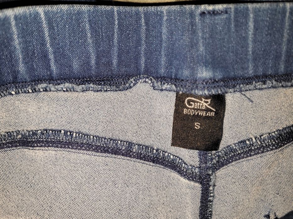 Granatowa jeansy Margherita