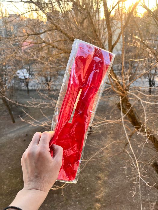 Твістер бантик червоний. Новий. В упаковці