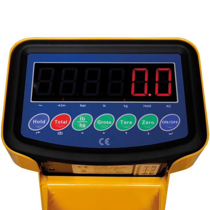 Porta Paletes Manual c/ Balança Capac. 2500 Kg Mammuth JR19