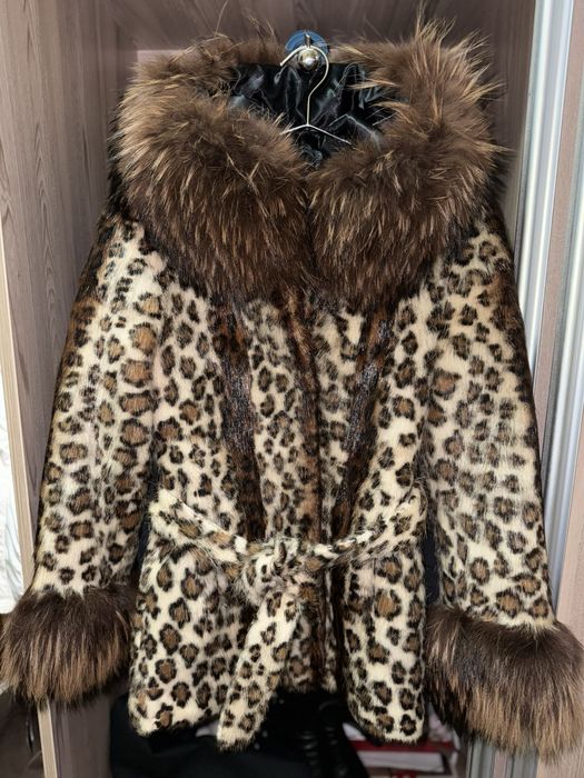 Полушубок песець та ондатра