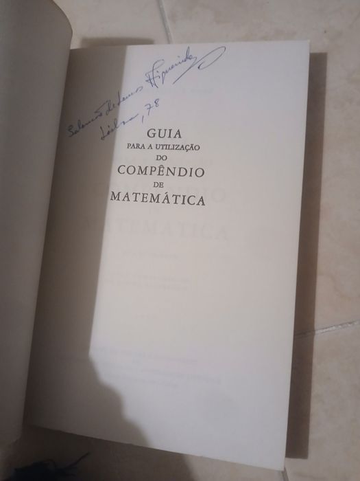 Guia para a utilização do compêndio de matemática, Sebastião e Silva