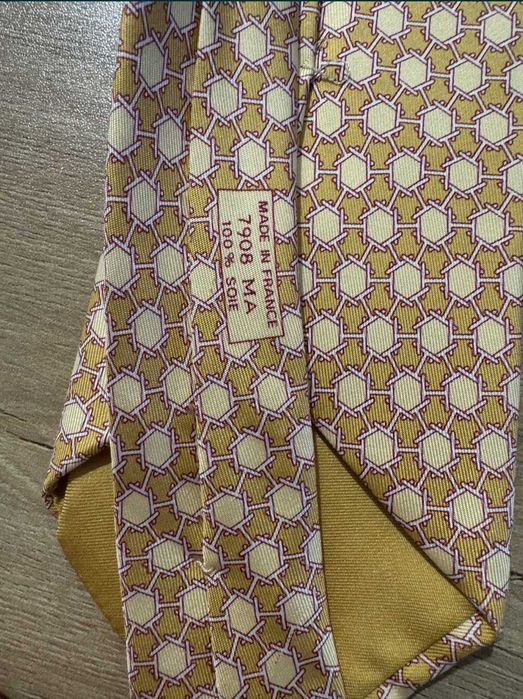 Галстук Hermes шелк