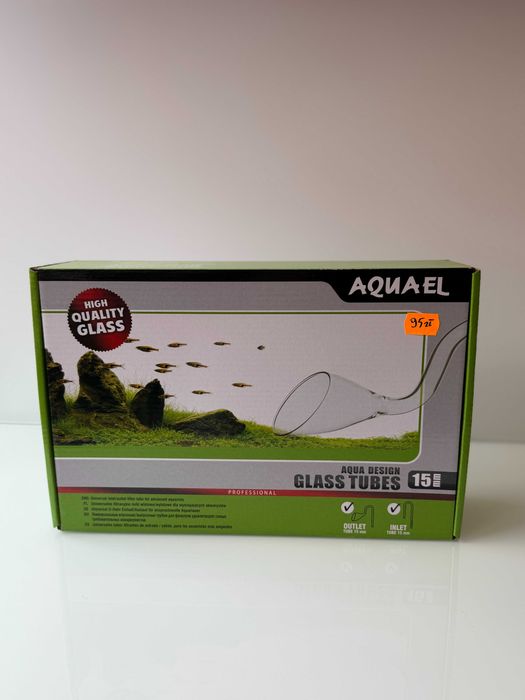 Aquael Glass Tubes Szklany Wlot i Wylot 15mm