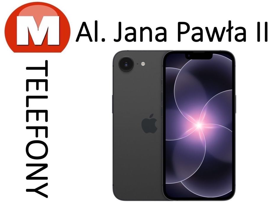 NOWY iPhone 17e 256GB Czarny AL JANA PAWŁA