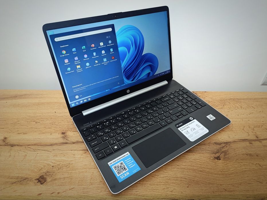15'6 сенсорний ноутбук HP/i3-1005G1/8GB DDR4/SSD 256GB/Батарея 0%зносу