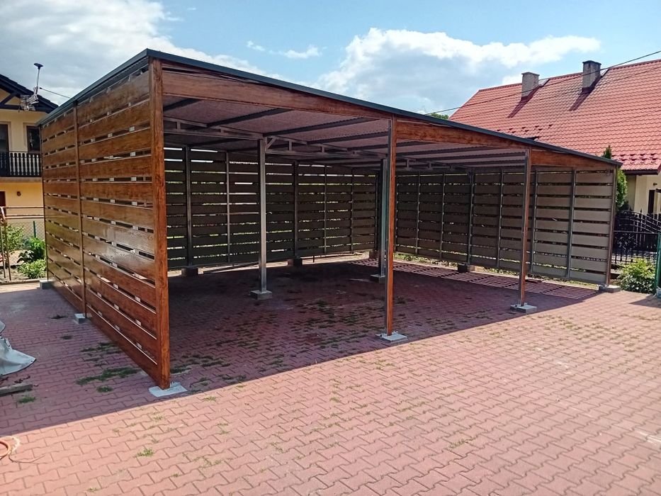 Wiata Panelowa Garażowa/Carport. Wiata 6x6 6x5 5x6 5x5 4x6, 4x5, 3x6,