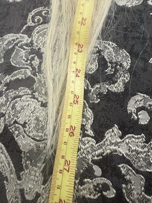 Трессы 70 см натуральные волосы, топер, накладка,парик,шиньон блонд