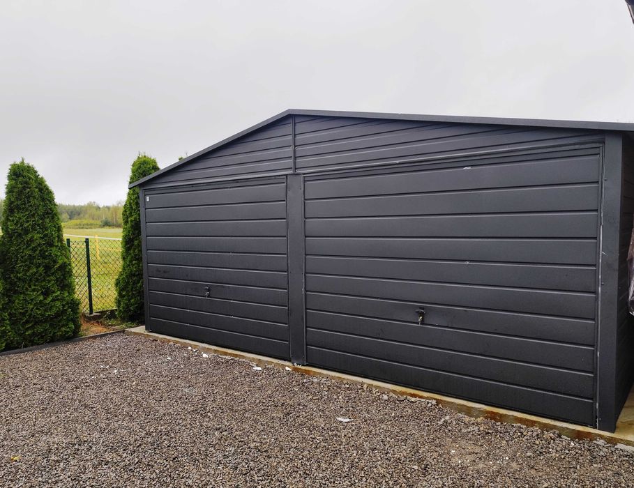 Podwójny Garaż Blaszany  PROMOCJA