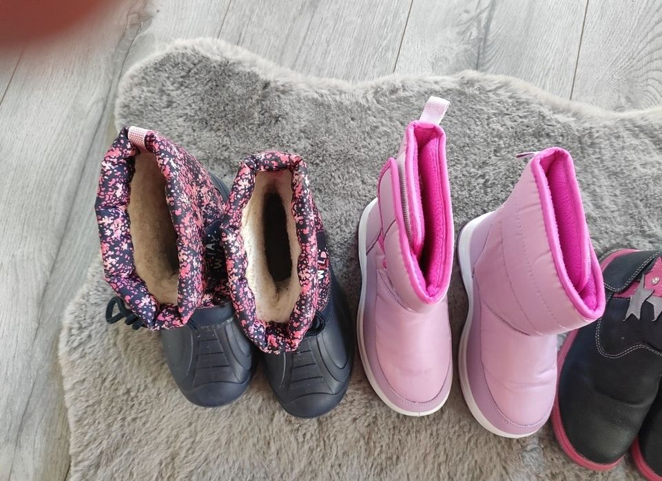 Kozaki dla dziewczynki rozmiar 29