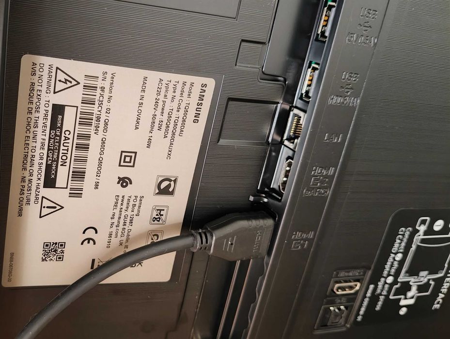 TV Samsung Qled50'
