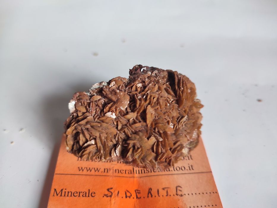 Minerais de coleção Siderite