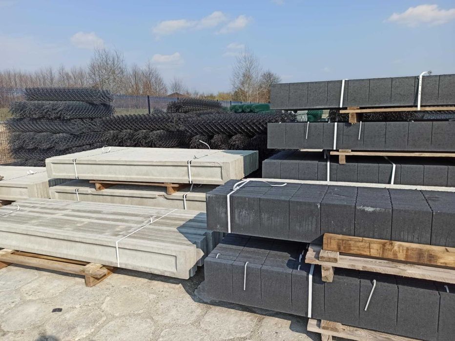 Podmurówka betonowa obrzeże betonowe palisada 2500x250x50 różne wzory