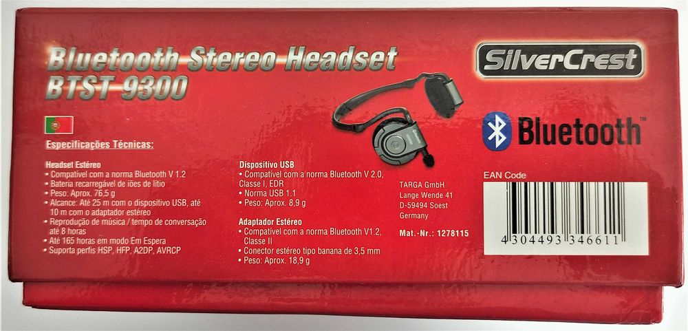 Headset (Phones com Microfone) Bluetooth Stereo64551598271363123