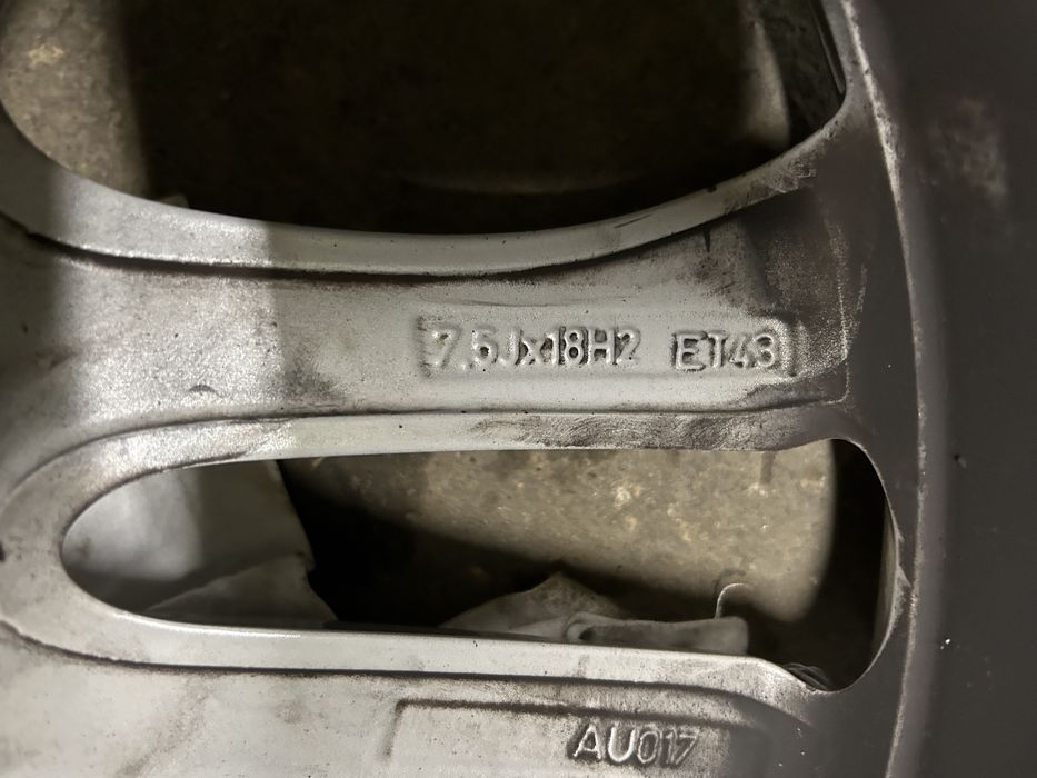 Alu felga 18 cali 5x112 et 43 oryginal audi 8K0