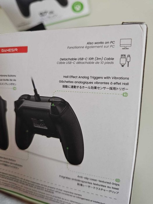 Comando GameSir G7 SE para Xbox e PC » Comando Anti-Drift c/ Hall Effect Joysticks » Novo na Caixa E SELADO