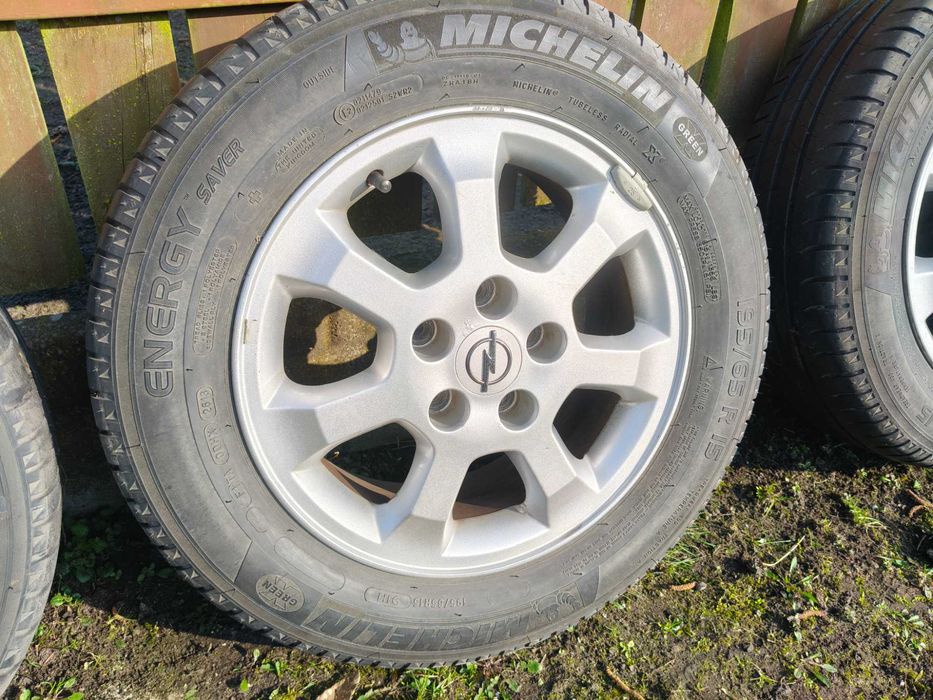 Felgi aluminiowe Opel 5x110 15" 5szt (oryginalne, komplet)