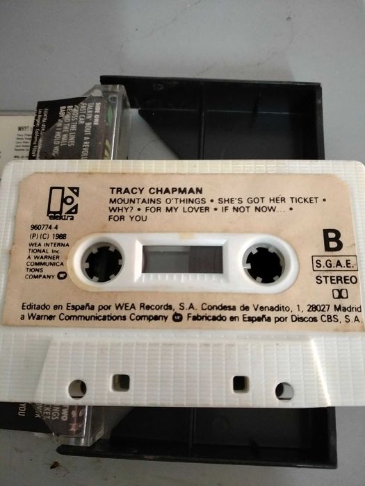 Cassete TRACY CHAPMAN