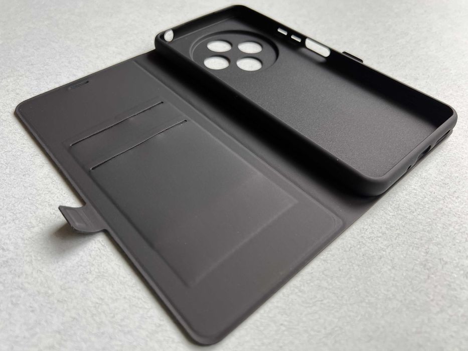 Redmi 14C, Redmi A4, Poco C75 чохол-книжка Wave Flap чорний чехол