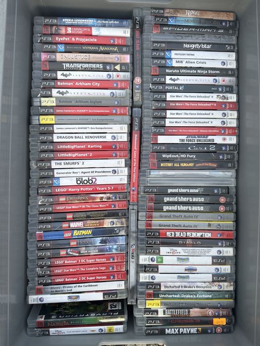 Wyprzedam! Gry kompatybilne z konsolami Xbox 360 one S X Series Ps 3 4