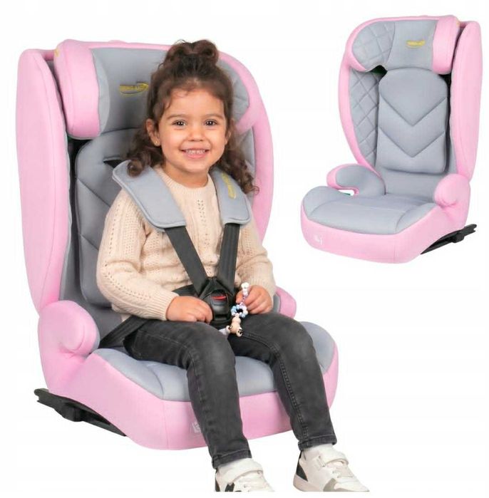 Fotelik samochodowy dla dzieci PARMA Isofix 100-150cm SUMMER BABY w 4 kolorach