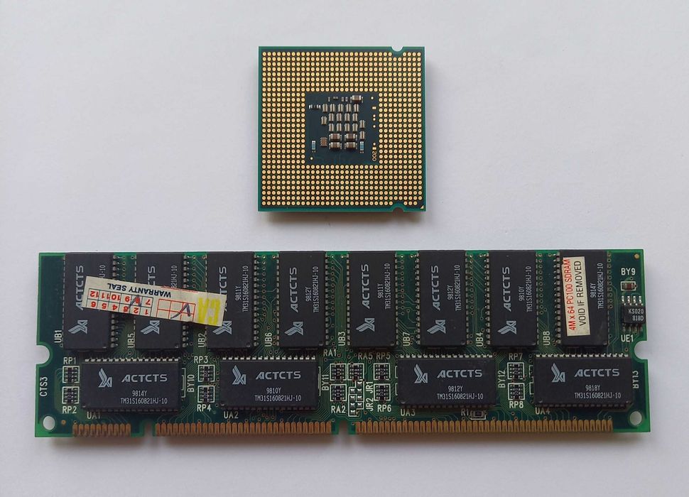 Оперативна память 1 gb DDR2 та 512 Мб Память DDR1 IBM SDRAM Процесор