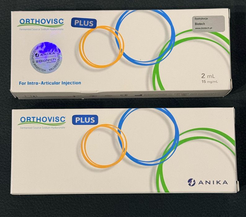 Orthovisc plus 2ml/15mg mam 2 zestawy