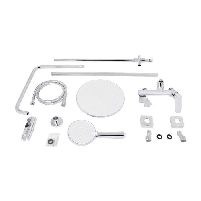 Душова система універсальна Evia, Chrome на три споживача