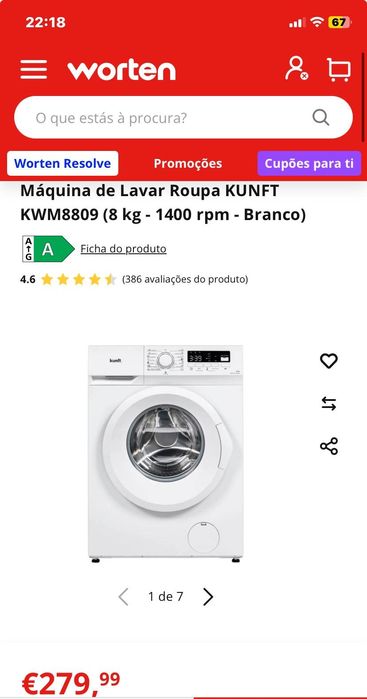 Máquina kunft 8kg 1400 RPM