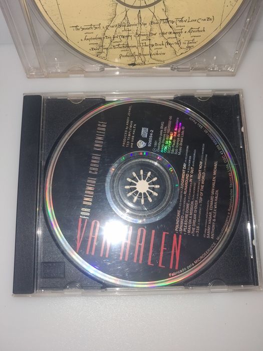 2 Antigos CDS de Música Van Halen