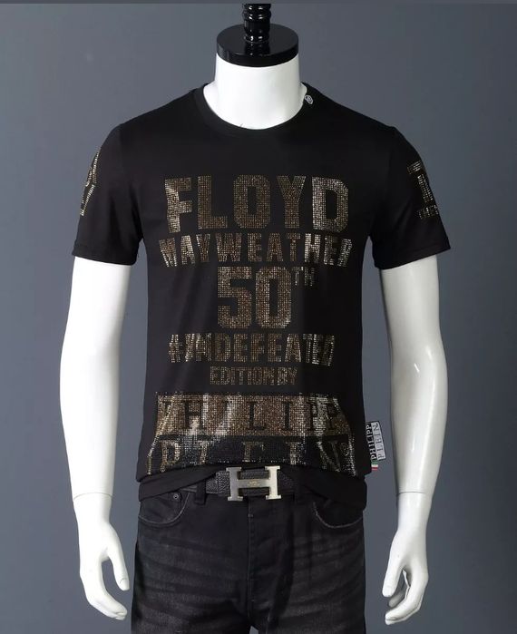 T-shirt philipp plein Floyd Mayweather L xl