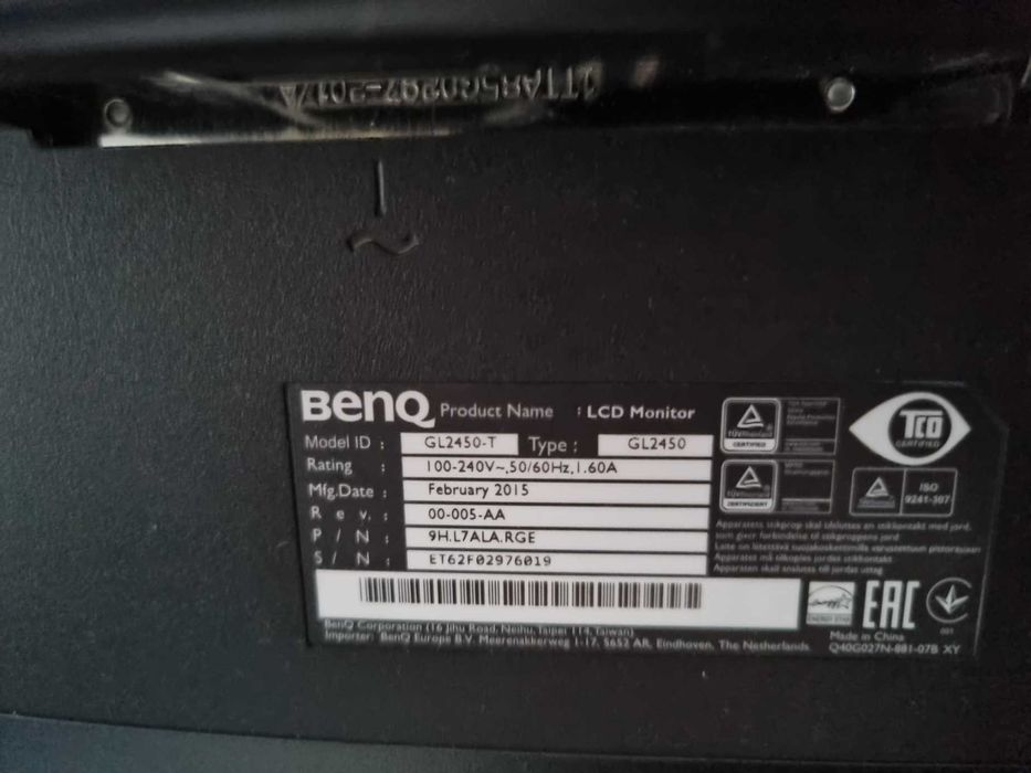 Monitor BenQ gl2450