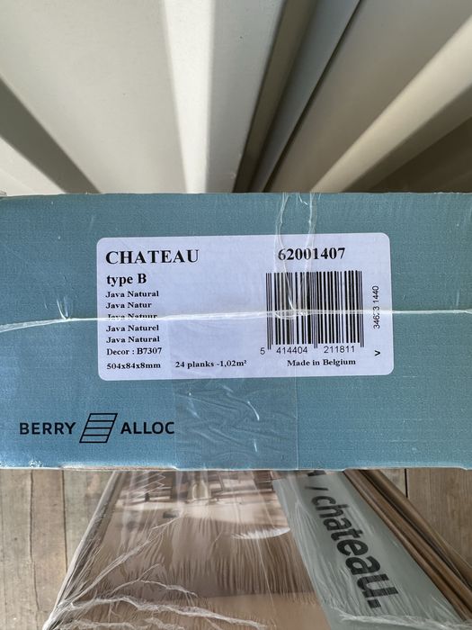 Panele laminat jodełka Berry Alloc Java Natural - 10,2 m² - NOWA