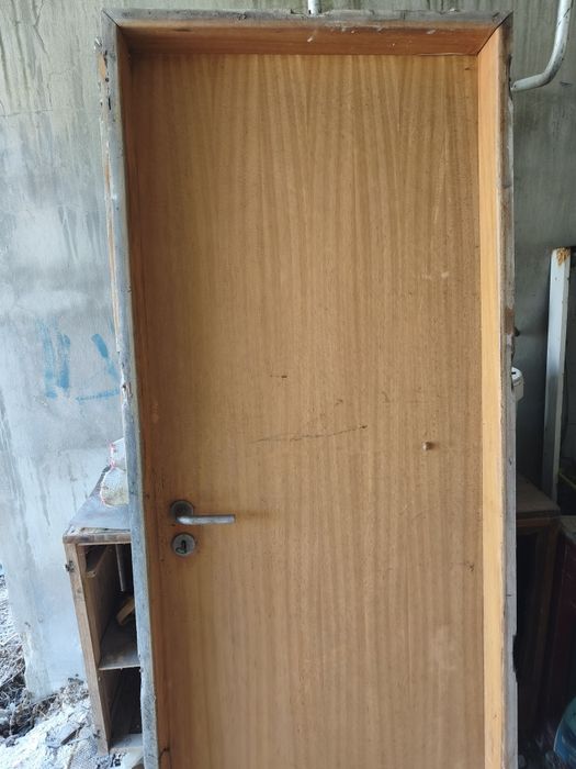 Portas interiores com puxadores