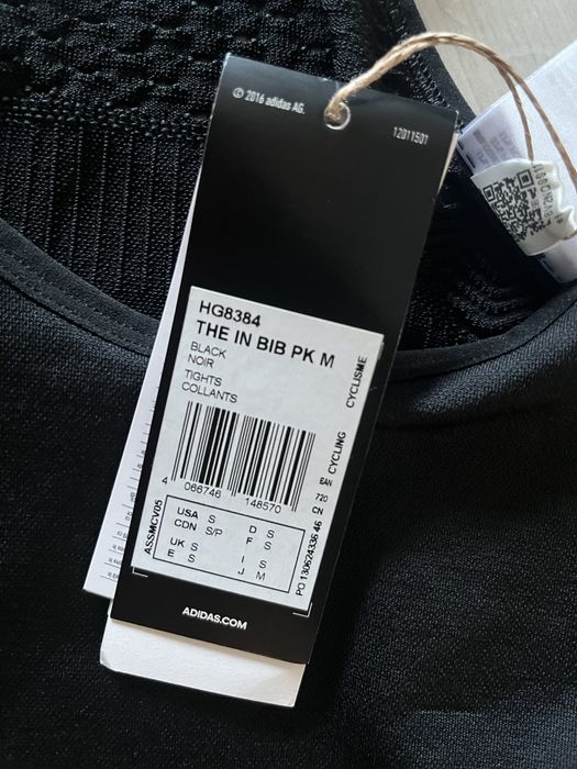 adidas szorty rowerowe na szelkach , The Indoor Cycling Bib HG8384