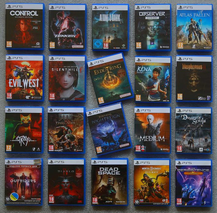Лот, диски для Sony Playstation - частина 3