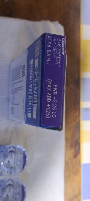 Lentes contacto mensais