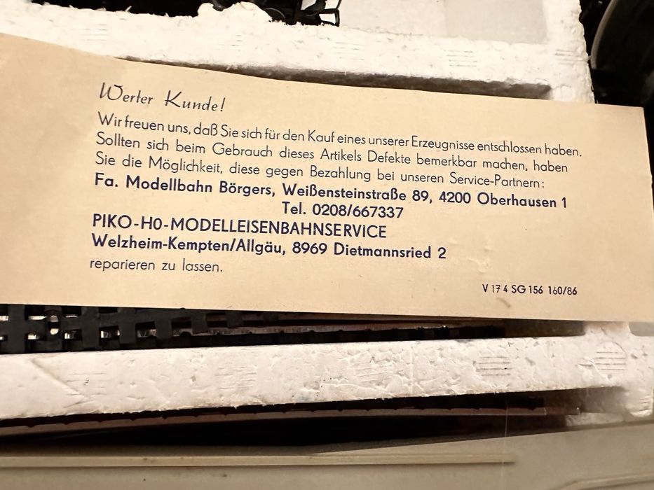 Железная дорога, оригинал, Гкрмания