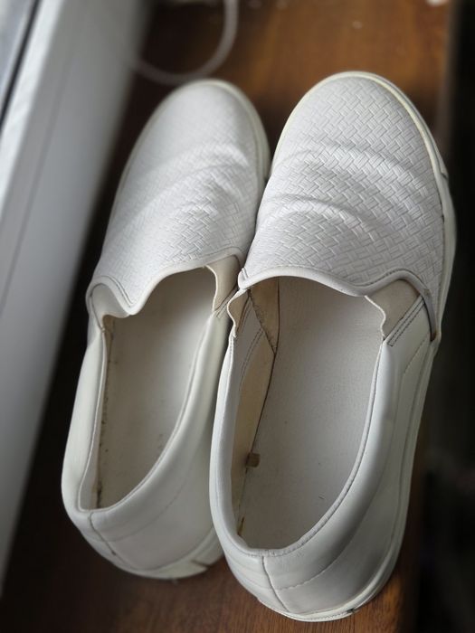 туфлі чоловічі білі Zara 44-45
