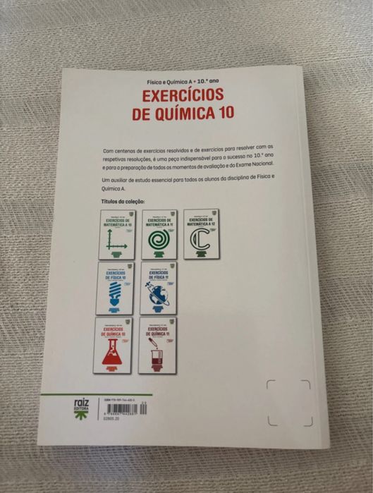 Exercícios de Química 10°ano