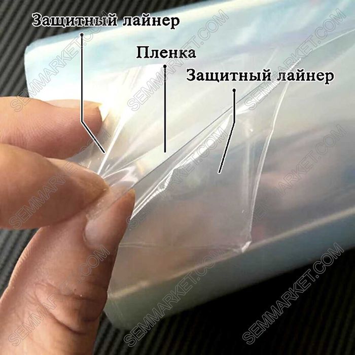 Авто пленка Annhao бронепленка от 1м защитная прозрачная ударостойкая