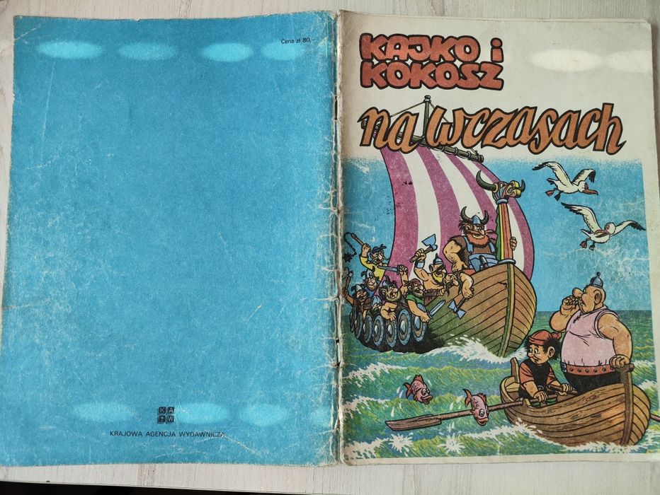 Komiksy Kajko i Kokosz - różne wydania i stany
