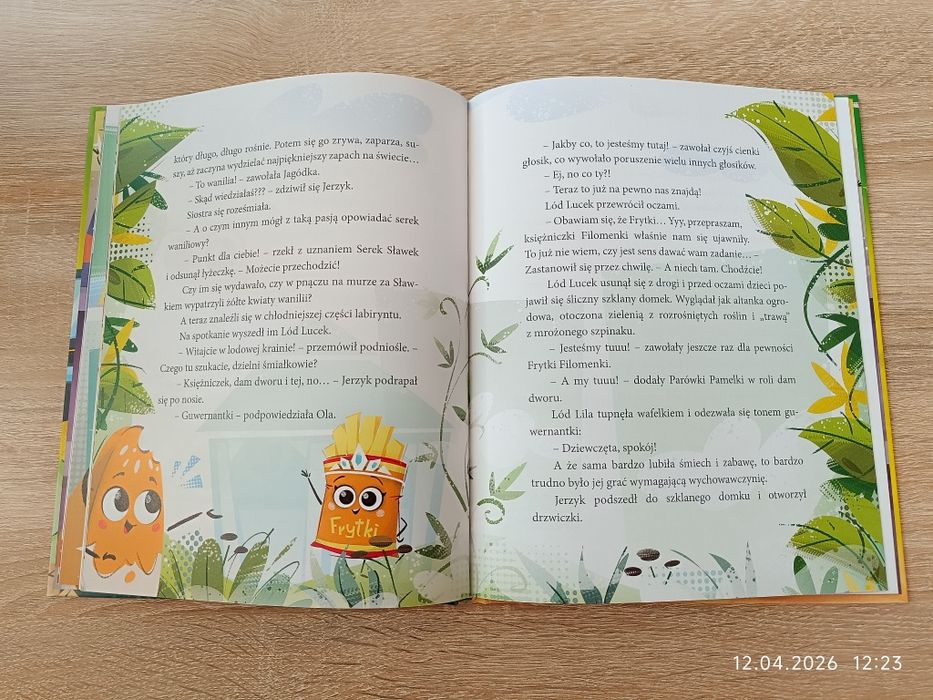 Książka Gang Produkciaków Sekrety etykiety
