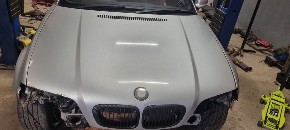 Bmw E46 Coupe/Cabrio Maska Pokrywa Silnika  Titansilber