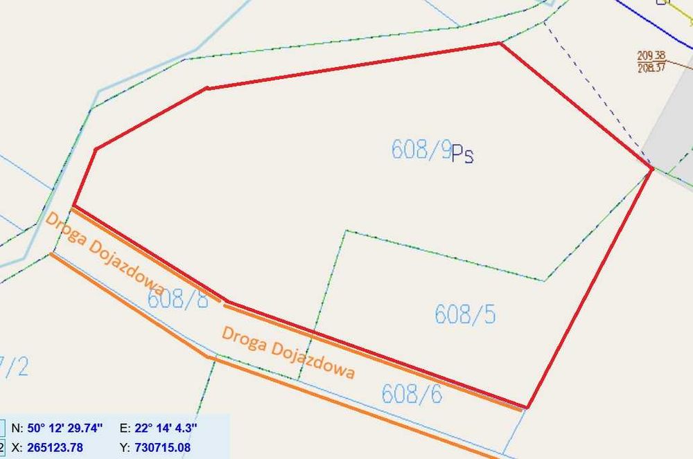 Działka Budowlana ok13ar Wydane Warunki Zabudowy Rakszawa  Wydrze