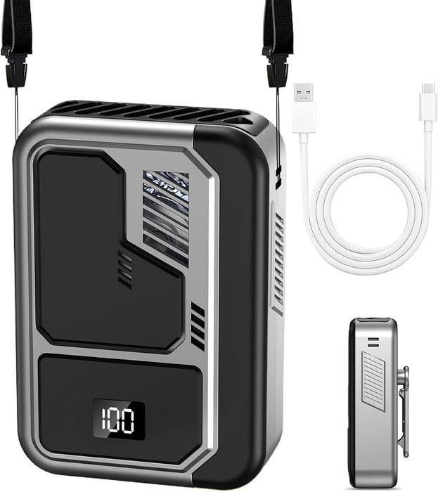 Przenośny wentylator wentylatorek ładowany usb