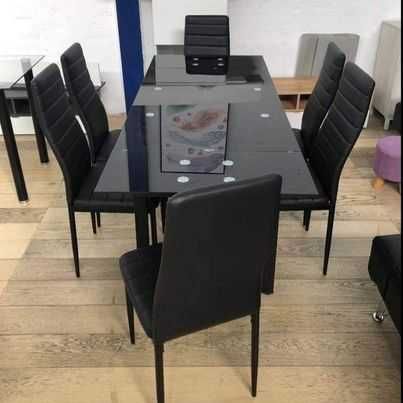 MESA EXTENSIVEL DE VIDRO TEMPERADO levamos na sua casa paga na entrega