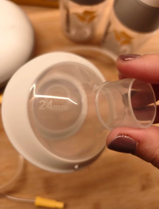 Bomba tira leite elétrica dupla Medela