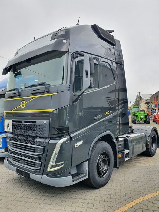 Ciągnik siodłowy VOLVO FH 500 na jednej turbinie tylko 326482 km! Hydraulika