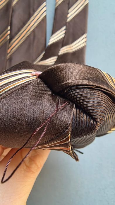 Krawat jedwabny LUIGI BORRELLI