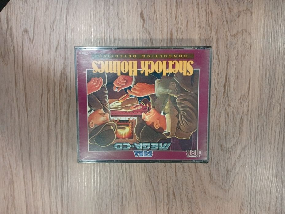 Sherlock Holmes Sega Mega CD Completo